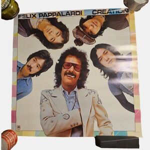 Felix Pappalardi & Creation Self Titled 24x24 Vintage 1970s Promo Album Poster